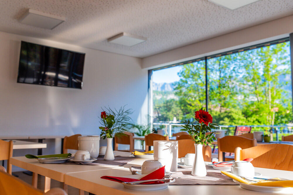 Speisesaal Tischdeko